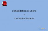 Cohabitation routi¨re  = Conduite durable