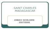 SAINT CHARLES MADAGASCAR ANNEE SCOLAIRE 2007/2008
