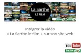 Integration video-youtube