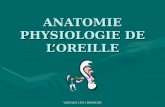 V.JOULIN I.F.S.I BOURGES ANATOMIE PHYSIOLOGIE DE LOREILLE