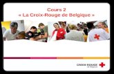 Cours 2 « La Croix-Rouge de Belgique »