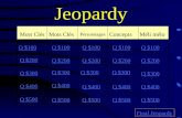 Jeopardy Mots Cl©s Personnages Concepts M©li m©lo Q $100 Q $200 Q $300 Q $400 Q $500 Q $100 Q $200 Q $300 Q $400 Q $500 Final Jeopardy