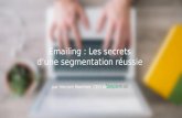 Emailing : Les secrets d'une segmentation r©ussie