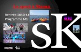 Le sport   Skema Rentr©e 2013-14 Programme M1. Le sport   SKEMA Business Shool Enjeux de formationLes contenus Esprit et dynamique de l‰cole Vers une