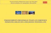 FINANCEMENTS REGIONAUX POUR LES ENERGIES RENOUVELABLES EN LANGUEDOC-ROUSSILLON