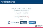 Grande consultation des entrepreneurs - mai 2017
