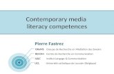 Contemporary media literacy competences