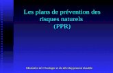 Les plans de pr©vention des risques naturels  (PPR)
