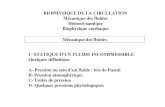 BIOPHYSIQUE DE LA CIRCULATION M©canique des fluides H©modynamique Biophysique ... 2014-04-19 