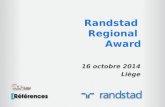 Randstad Regional Award Li¨ge