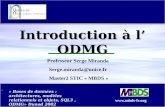 ODMG Copyright Serge Miranda Part III Introduction   l ODMG Professeur Serge Miranda Serge.miranda@unice.fr Master2 STIC « MBDS »   « Bases