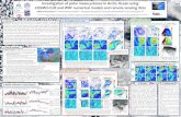 Investigation of polar mesocyclones in Arctic Ocean using ... data and ground meteorological observations