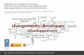 Intégration du changement climatique dans les processus nationaux de développement ... · PDF file 2020-02-24 · Intégration du changement climatique dans les processus nationaux