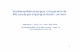 Modèle mathématique pour changements de PIE causés par · PDF file 2019-06-28 · 1 Modèle mathématique pour changements de PIE causés par stripping du stratum corneum Bob Imhof1,
