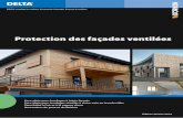 Protection des façades ventilées · PDF file Nappes drainantes pour propreté sous radier Drainage surfacique d'ouvrages souterrains Drainage surfacique de murs de soutènement Drainage