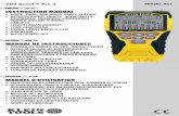 ENGLISH pg. 2 INSTRUCTION MANUAL - Klein Tools · PDF file 2. Connect one end of the cable to the appropriate port: RJ45 port (if testing data cable), RJ12 port (if testing voice cable),