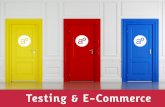 E-Metrics Paris 2010 :  Testing & E-Commerce
