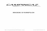 MODE D’EMPLOI - Campingaz · PDF file

ADG – 219, route de Brignais, 69530 Brignais – France 4010037268 (ECN20039877-01) MODE D’EMPLOI