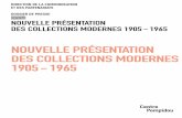 NOUVELLE PRÉSENTATION DES COLLECTIONS MODERNES 1905