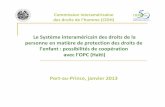 Le Système interaméricain des droits de la personne en ... - Ortiz.pdf · PDF file Le Système interaméricain de protection des droits de la personne (SIDH) Les Systèmes régionaux