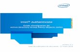 Intel® Authenticate : guide d'intégration pour GPO